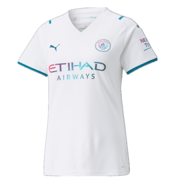 Manchester City Women's Away Jersey 21/22 (Customizable)